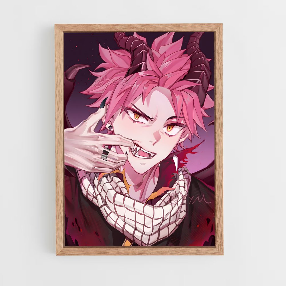 ap-fairy tail-5 cadre Bois clair