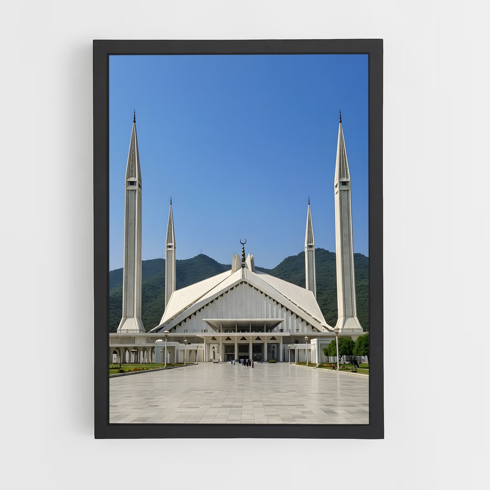 ap-faisal mosque-2 cadre Noir