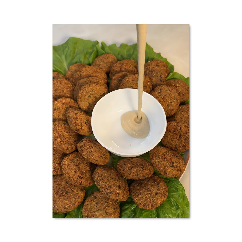 Poster Sauce & Falafel