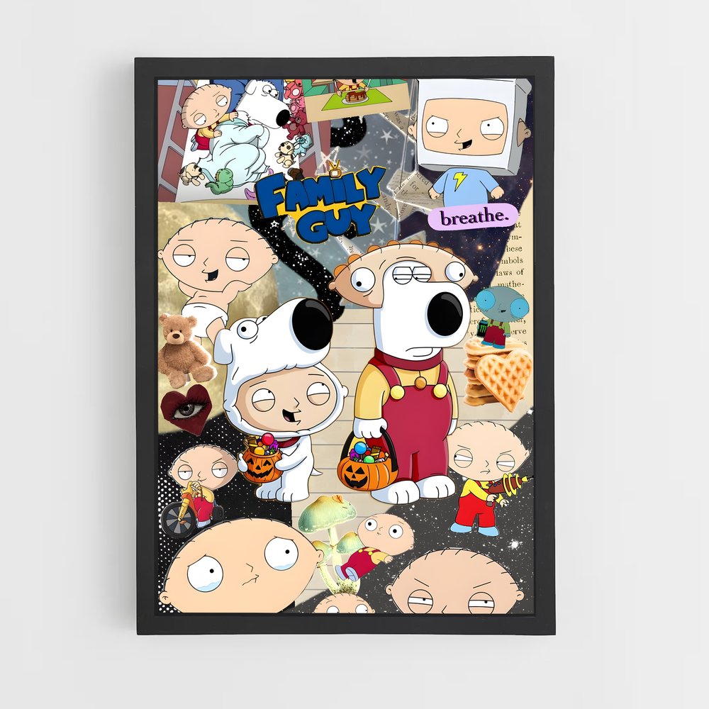 ap-family guy-2 cadre Noir