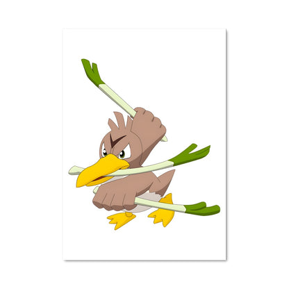 Poster Perroquet Farfelu