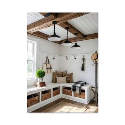 Poster Banc de la Ferme