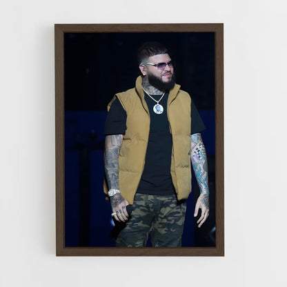ap-farruko-5 cadre Bois foncé