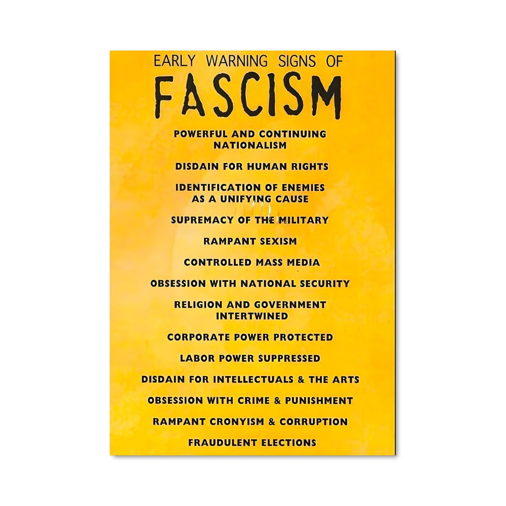 Poster L'Essence du Fascisme