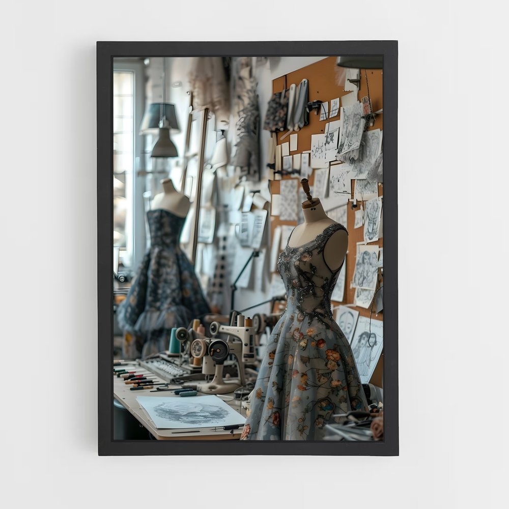 ap-fashion designer-5 cadre Noir