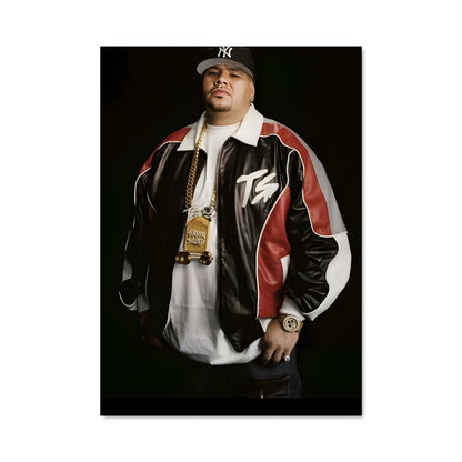 Poster Fat Joe en Noir et Blanc