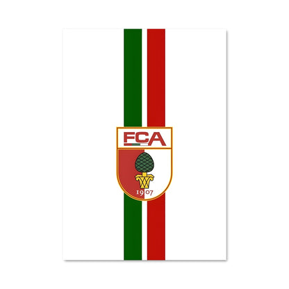 Poster FC Augsburg Emblem