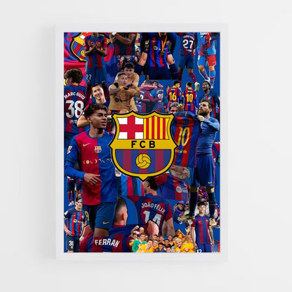ap-fc barcelona-12 cadre Blanc