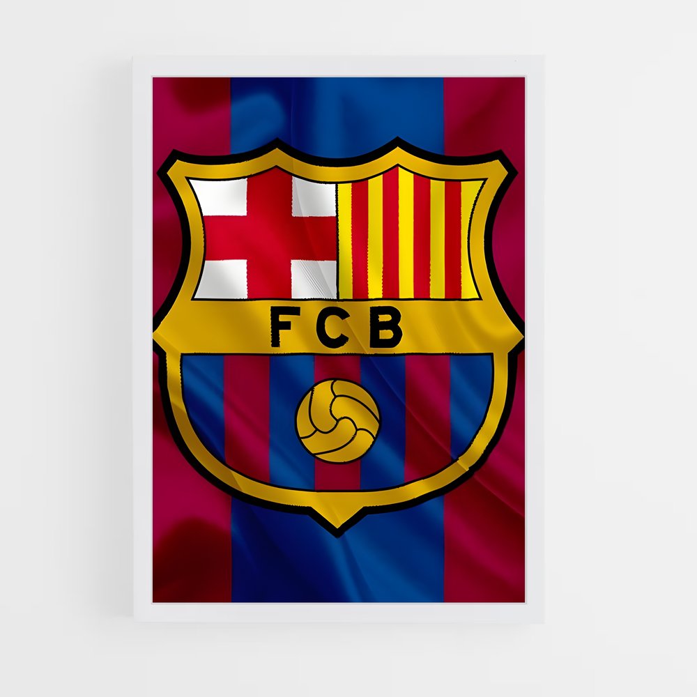 ap-fc barcelona-3 cadre Blanc