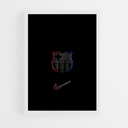 ap-fc barcelona-8 cadre Blanc