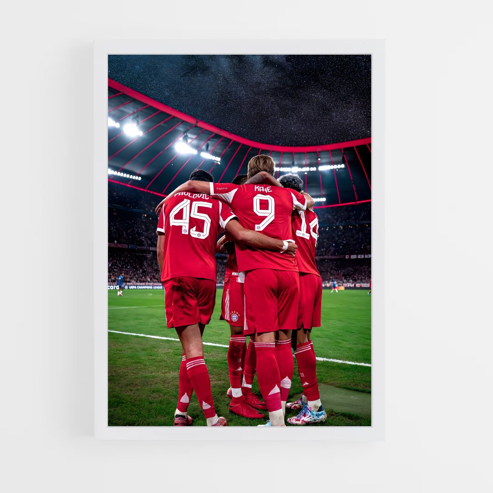 ap-fc bayern munich-1 cadre Blanc