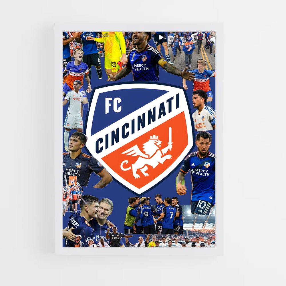 ap-fc cincinnati-3 cadre Blanc