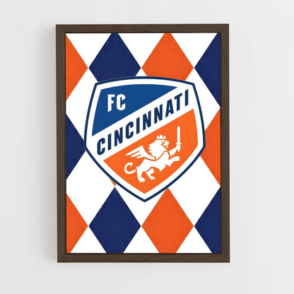 ap-fc cincinnati-5 cadre Bois foncé