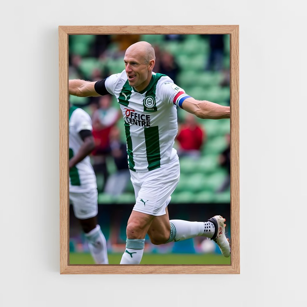 ap-fc groningen-3 cadre Bois clair