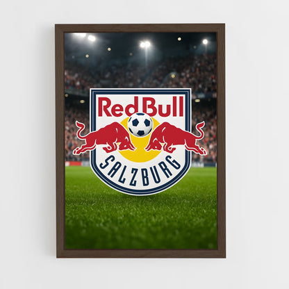 ap-fc red bull salzburg-1 cadre Bois foncé