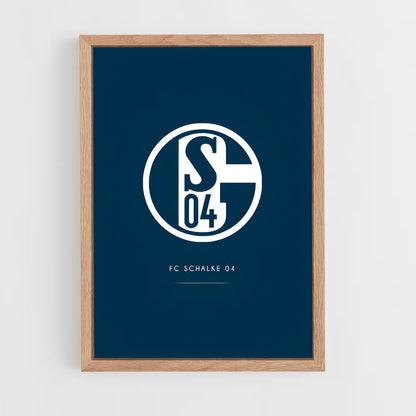 ap-fc schalke 04-4 cadre Bois clair