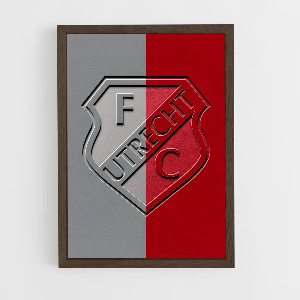 ap-fc utrecht-3 cadre Bois foncé