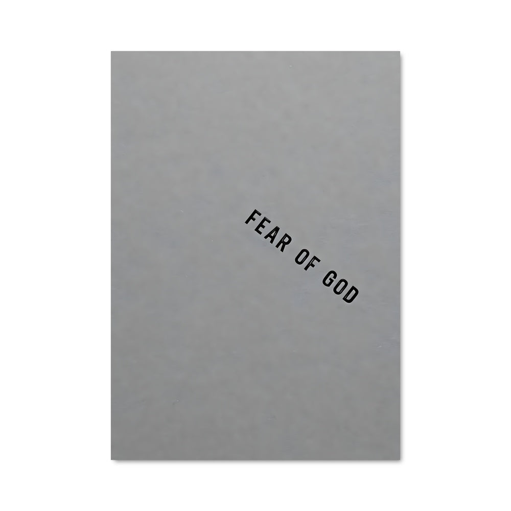 Poster Fear of god 21753