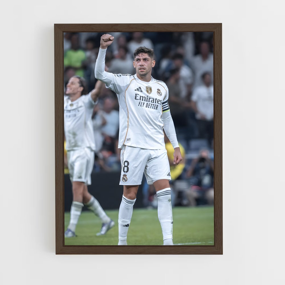 ap-federico valverde-1 cadre Bois foncé