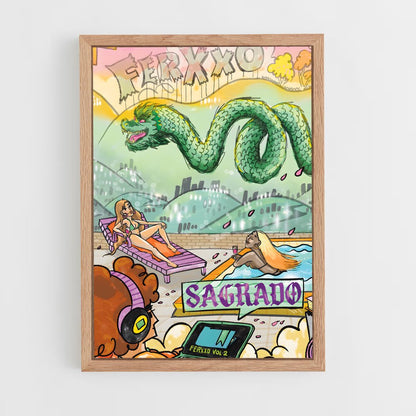 ap-feid-11 cadre Bois clair