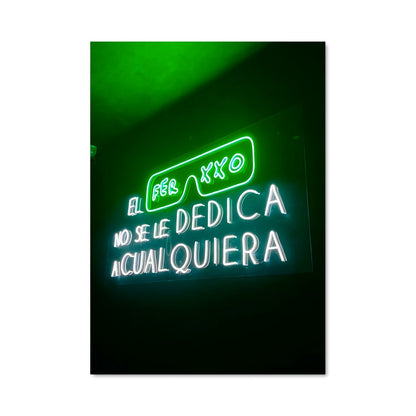 Poster La Pedaa Neon