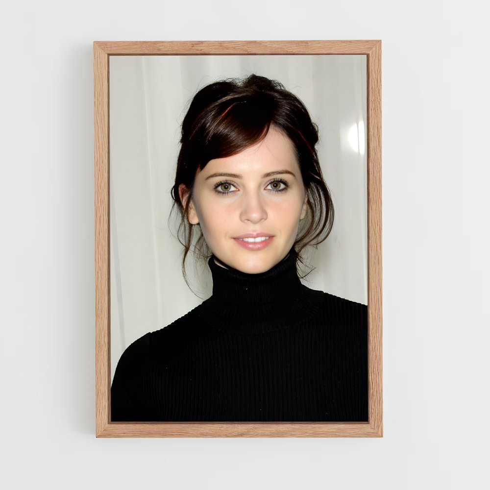 ap-felicity jones-2 cadre Bois clair