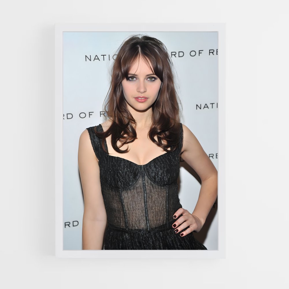 ap-felicity jones-8 cadre Blanc
