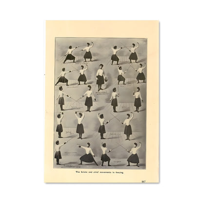 Poster Fencing 67442