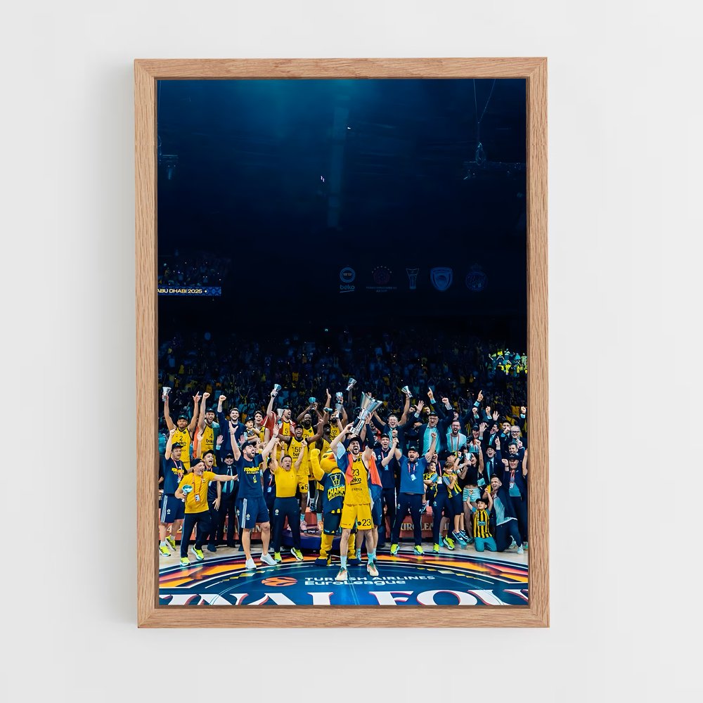 ap-fenerbahce basketball-3 cadre Bois clair