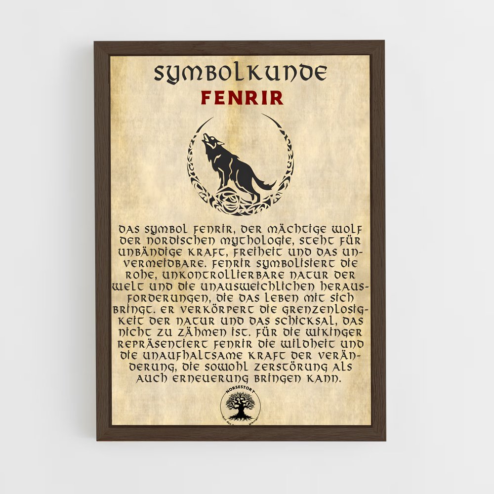 ap-fenrir-5 cadre Bois foncé