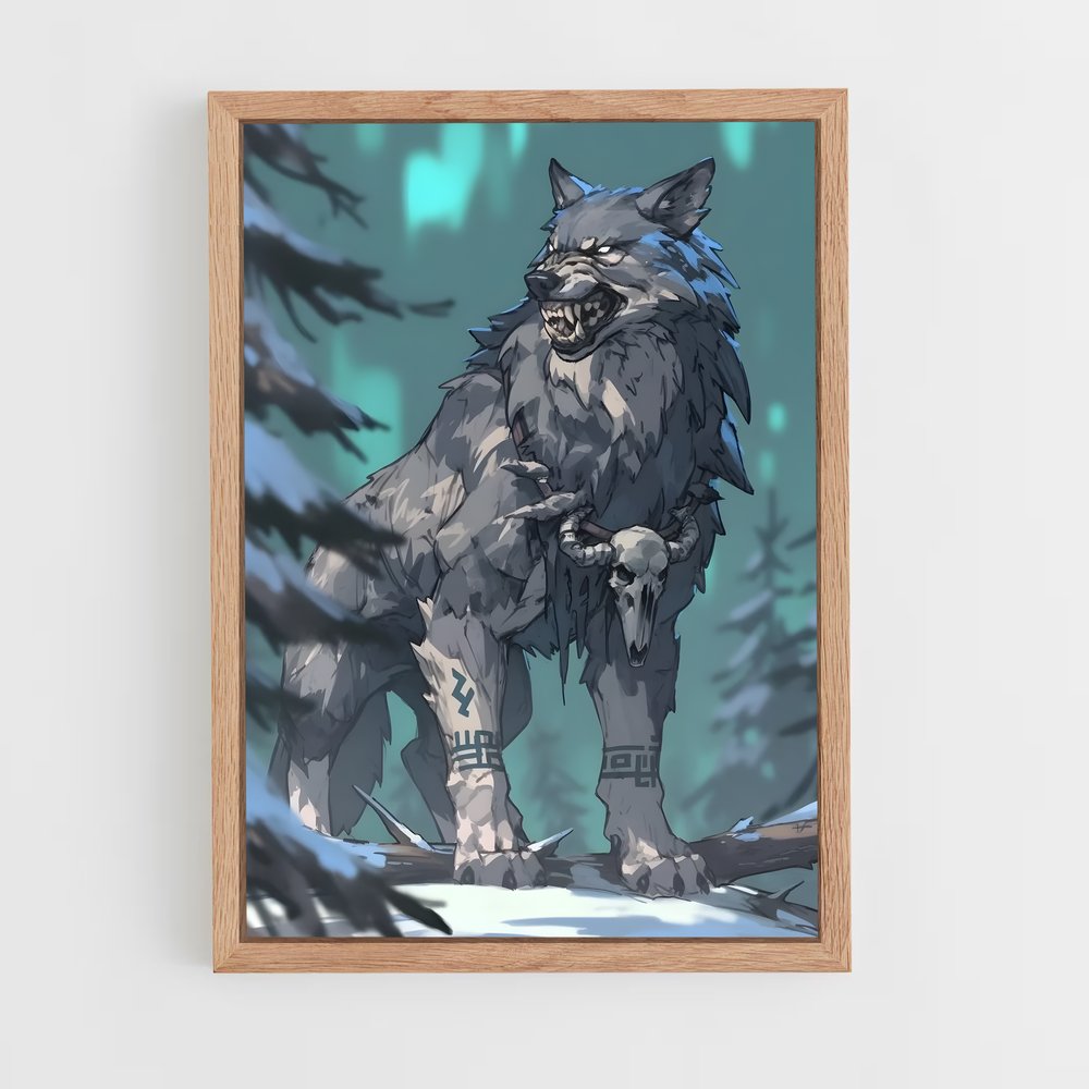 ap-fenrir-7 cadre Bois clair