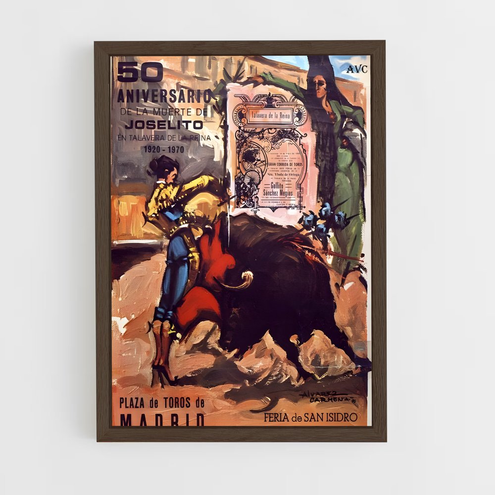ap-feria san isidro-3 cadre Bois foncé