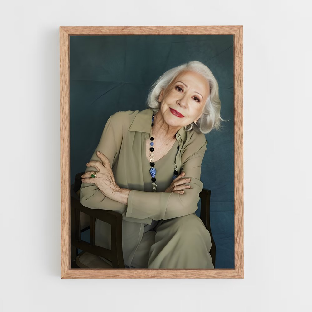 ap-fernanda montenegro-1 cadre Bois clair