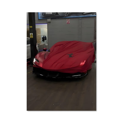 Poster Ferrari Cachée