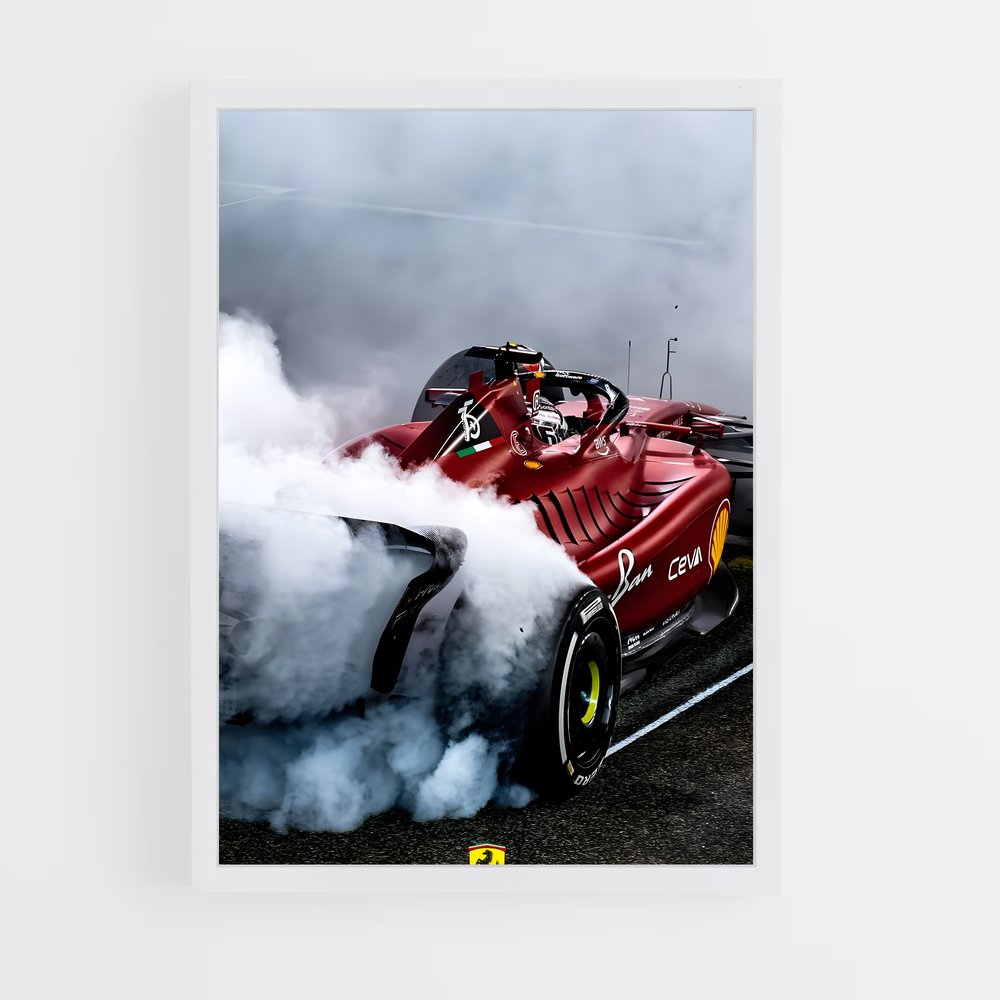 ap-ferrari-8 cadre Blanc