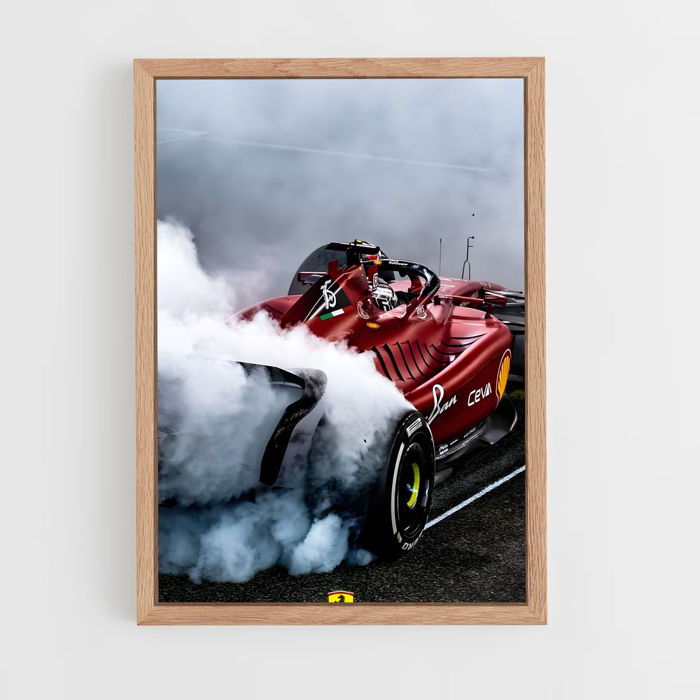 ap-ferrari-8 cadre Bois clair