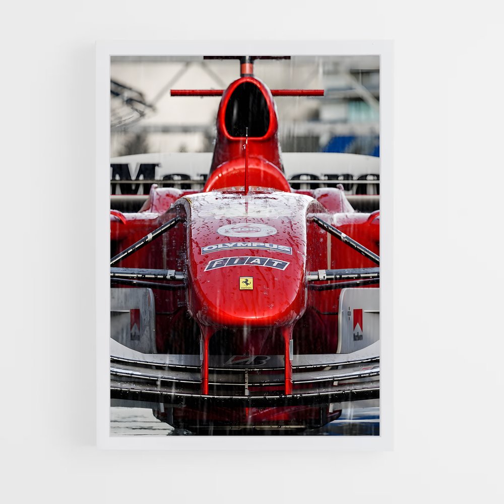 ap-ferrari f2004-7 cadre Blanc