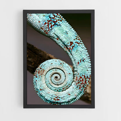 ap-fibonacci spiral-4 cadre Noir