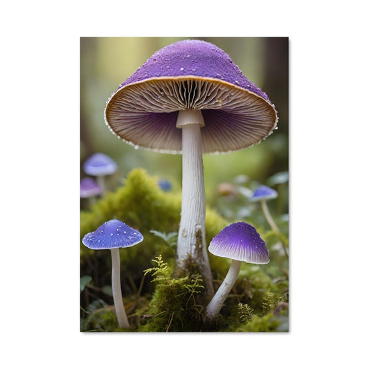 Poster Field mushroom 94211