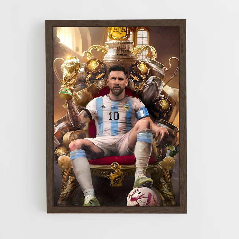 ap-fifa the best-1 cadre Bois foncé