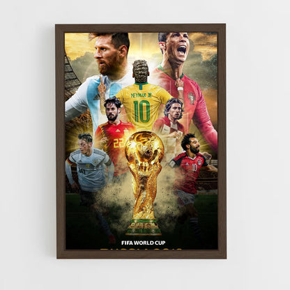 ap-fifa world cup-2 cadre Bois foncé