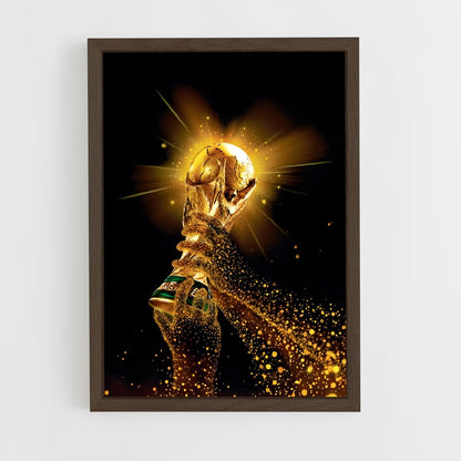 ap-fifa world cup-6 cadre Bois foncé