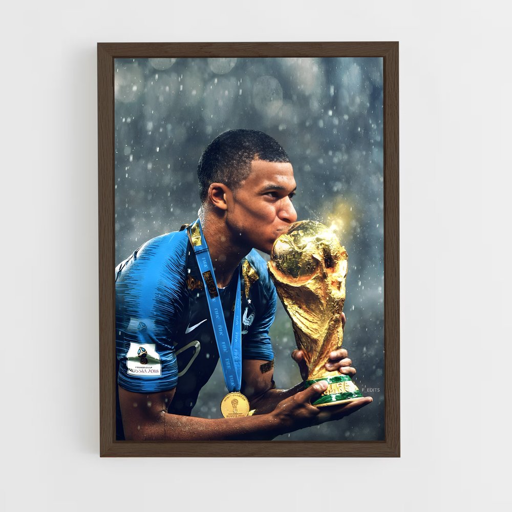 ap-fifa world cup-8 cadre Bois foncé