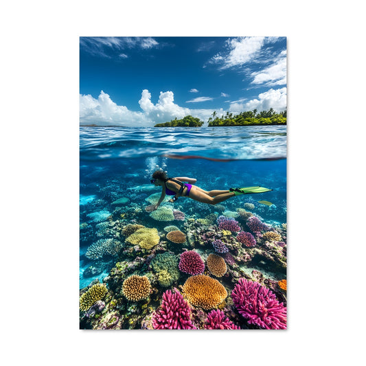 Poster Rêveries Oceaniques