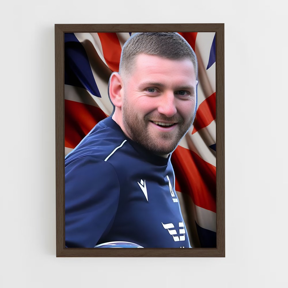 ap-finn russell-3 cadre Bois foncé