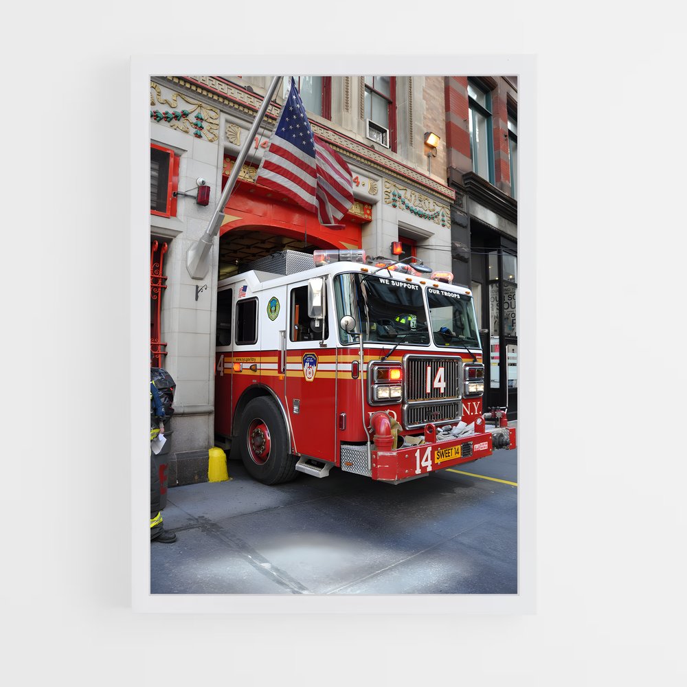 ap-fire trucks-3 cadre Blanc