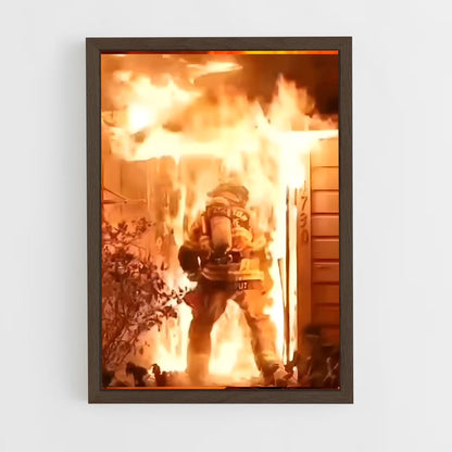 ap-firefighter-10 cadre Bois foncé