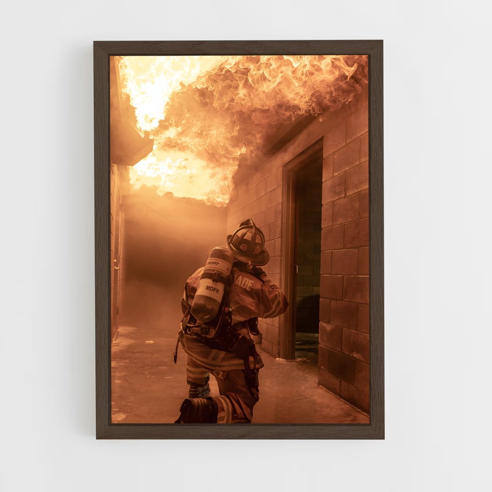 ap-firefighter-2 cadre Bois foncé