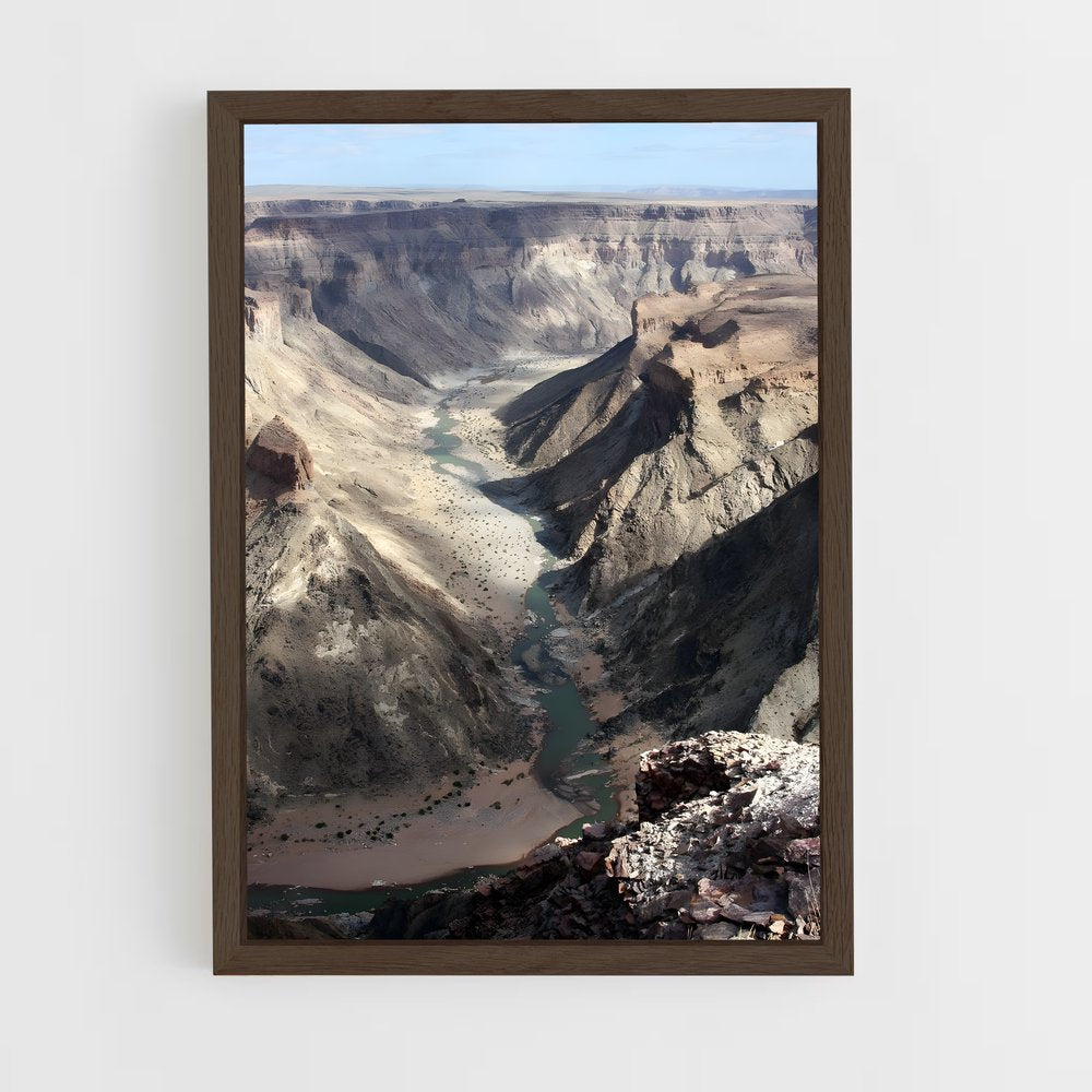 ap-fish river canyon-5 cadre Bois foncé
