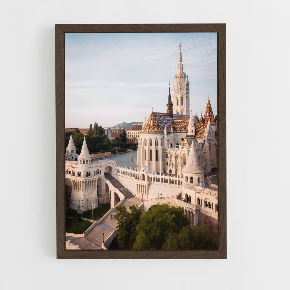 ap-fishermans bastion-10 cadre Bois foncé